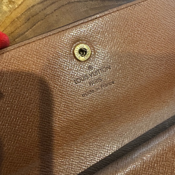 Louis Vuitton monogram international long wallet vintage pre-loved - Picture 10 of 13